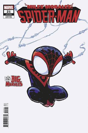 Miles Morales: Spider-Man #21 YOUNG BIG MARVEL cover