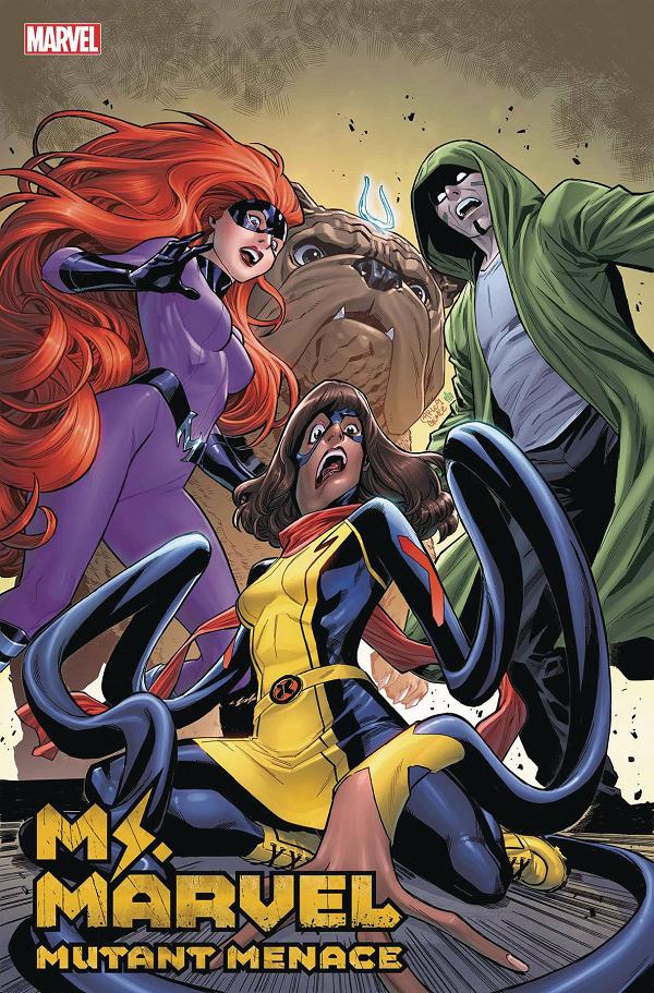 Ms. Marvel: Mutant Menace #4 cover