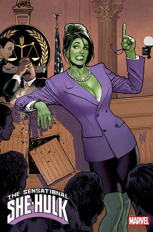 Sensational She-Hulk #9 ADAM HUGHES cover