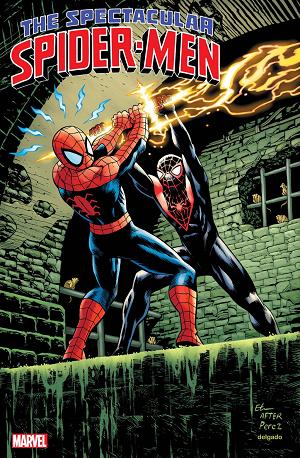 The Spectacular Spider-Men #4 ETHAN YOUNG HOMAGE cover