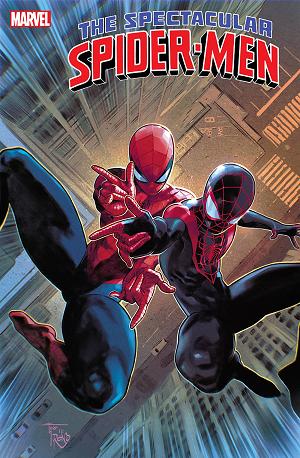 The Spectacular Spider-Men #4 FRANCESCO MOBILI cover