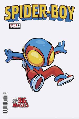 Spider-Boy #8 SKOTTIE YOUNG BIG MARVEL cover