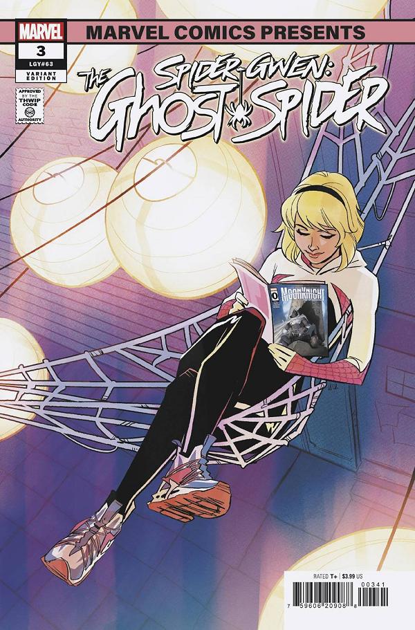 Spider-Gwen: Ghost-Spider #3 WU MC PRESENTS cover