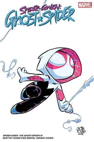Spider-Gwen: Ghost-Spider #3 YOUNG BIG MARVEL cover