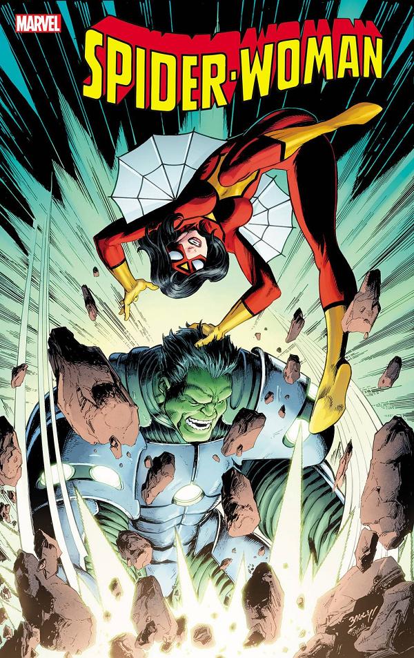Spider-Woman #8 MARK BAGLEY cover