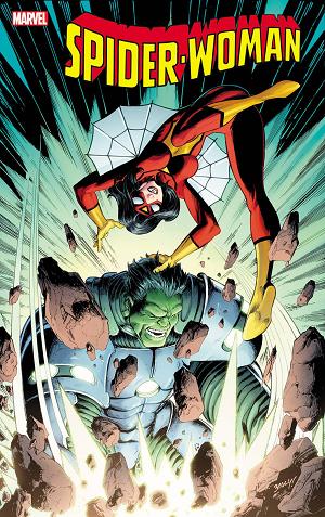 Spider-Woman #8 MARK BAGLEY cover