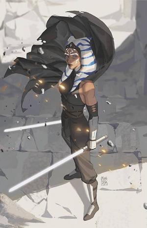 Star Wars: Ahsoka #1 100 COPY INCV AKA VIR cover