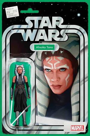 Star Wars: Ahsoka #1 JTC ACTION FIGURE cover