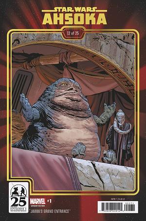 Star Wars: Ahsoka #1 SPROUSE PHANTOM MENACE 25TH ANN cover