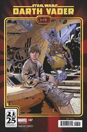 Star Wars: Darth Vader #47 PHANTOM MENACE 25TH ANN cover