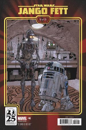Star Wars: Jango Fett #4 PHANTOM MENACE 25TH ANN cover