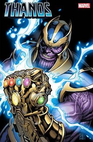 Thanos Annual #1 CHAD HARDIN FOIL cover