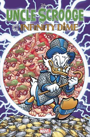 Uncle Scrooge Infinity Dime #1 STEVE MCNIVEN FOIL cover