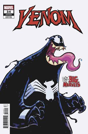 Venom #34 SKOTTIE YOUNG BIG MARVEL cover