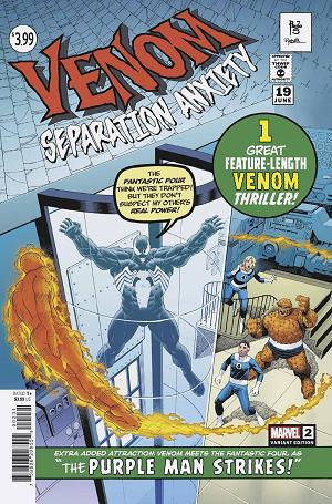 Venom: Separation Anxiety #2 PAULO SIQUEIRA HOMAGE cover
