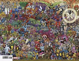X-Men #35 SCOTT KOBLISH WRAPAROUND cover