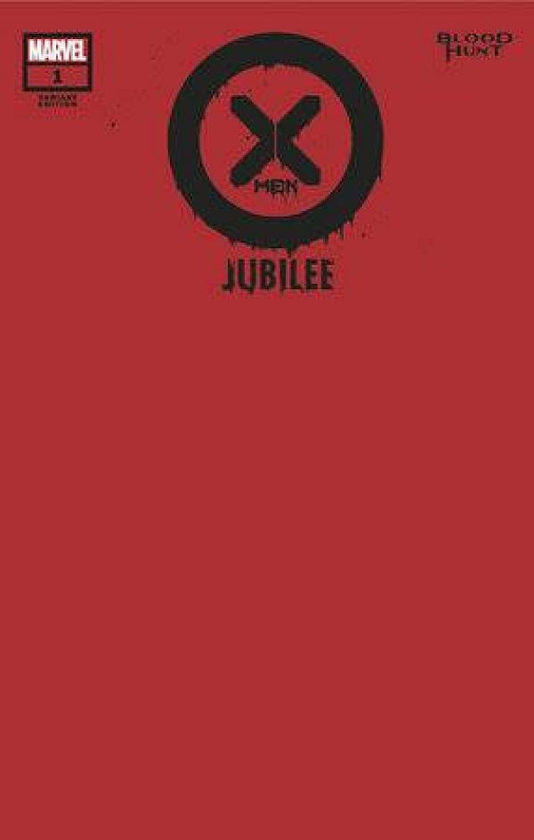 Blood Hunt: Jubilee #1 BLOOD RED BLANK cover