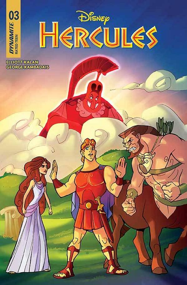 Hercules #3 variant cover by Matteo Lolli