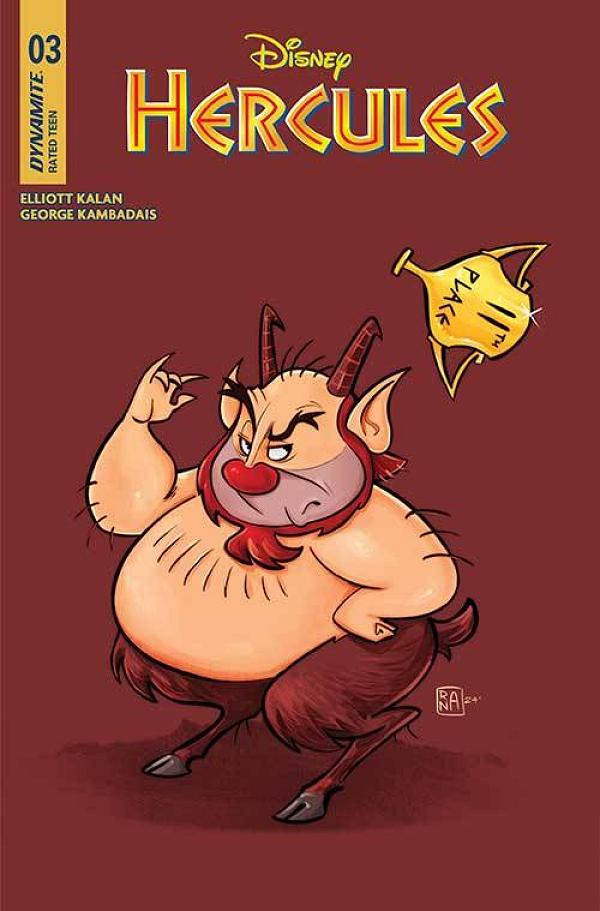 Hercules #3 variant cover by Alessandro Ranaldi