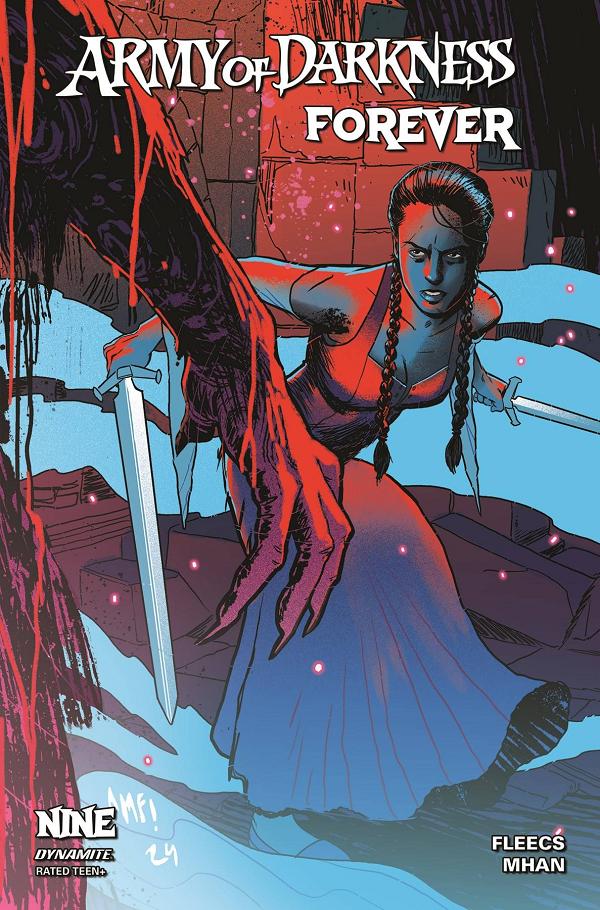 Aod Forever #9 variant cover by Tony Fleecs