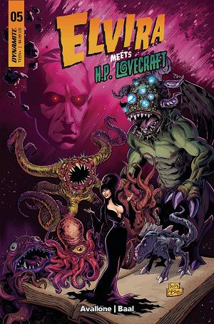 Elvira Meets Hp Lovecraft #5 CVR A ACOSTA cover