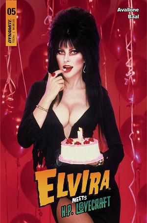 Elvira Meets Hp Lovecraft #5 CVR D PHOTO cover
