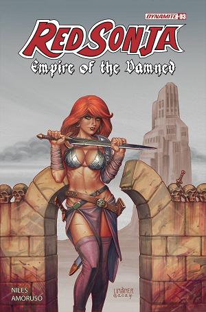 Red Sonja Empire Damned #3 CVR B LINSNER cover