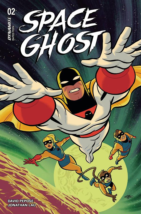 Space Ghost #2 variant cover by Michael Cho