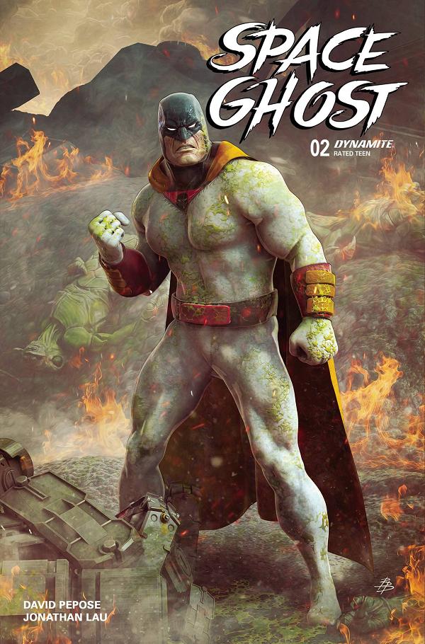 Space Ghost #2 variant cover by Bjorn Barends