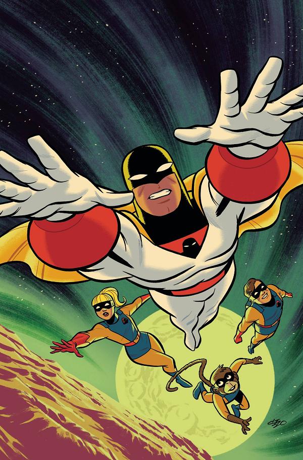 Space Ghost #2 variant cover by Michael Cho