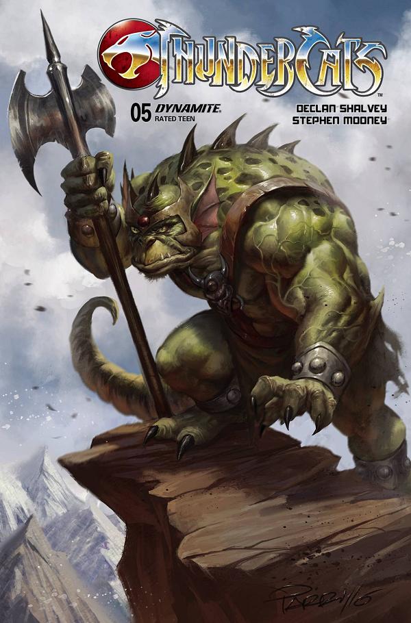 Thundercats #5 variant cover by Lucio Parrillo