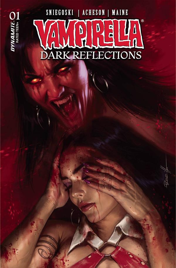 Vampirella Dark Reflections #1 variant cover by Lucio Parrillo