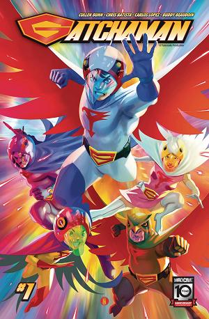Gatchaman #1 CVR A INAKI MIRANDA cover
