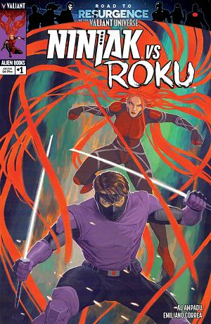 Ninjak Vs Roku #1 CVR A ERBETTA cover