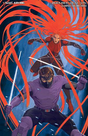Ninjak Vs Roku #1 CVR C ERBETTA VIRGIN cover