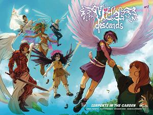 Violet Descends Vol 2 #1 CVR D NAYLA AGUIRRE FOIL (MR cover