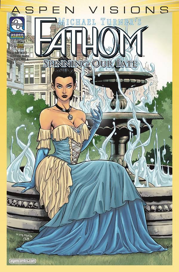 Aspen Visions Fathom Spinning Our Fate #1 CVR A MARIA cover