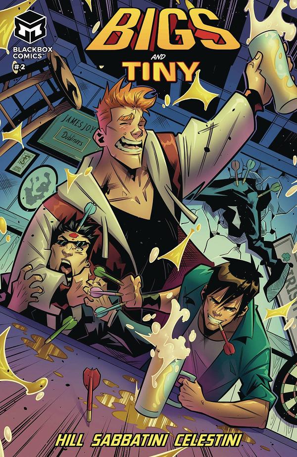 Bigs And Tiny #2 cover by Federico Sabbatini