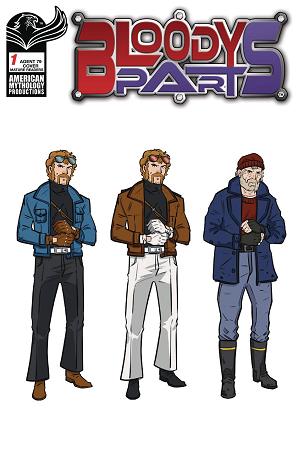 Bloody Parts #1 CVR D AGENT 79 PREMIERE (MR) cover