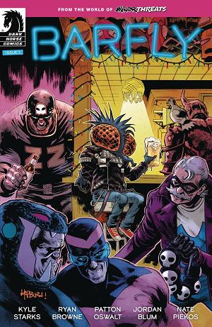 From World Of Minor Threats Barfly #1 CVR A HEPBURN cover