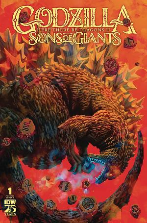 Godzilla Here There Be Dragons Ii Sons Of Giants #1 CVR A MI cover