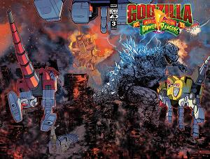 Godzilla Vs Mmpr Ii #3 CVR B SANCHEZ cover