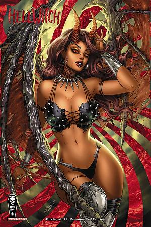 Hellwitch Bitchcraft #1 CVR C MCTEIGUE PREMIUM FOIL ED (MR) cover