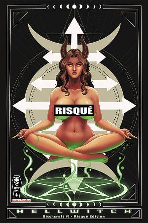 Hellwitch Bitchcraft #1 CVR D DAVID HARRIGAN RISQUE ED (MR) cover