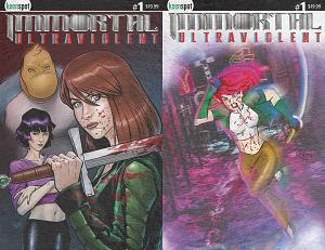 Immortal Ultraviolent #1 CVR D HOLOFOIL FLIP CVR cover