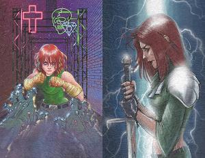 Immortal Ultraviolent #1 CVR E VIRGIN HOLOFOIL FLIP CVR cover