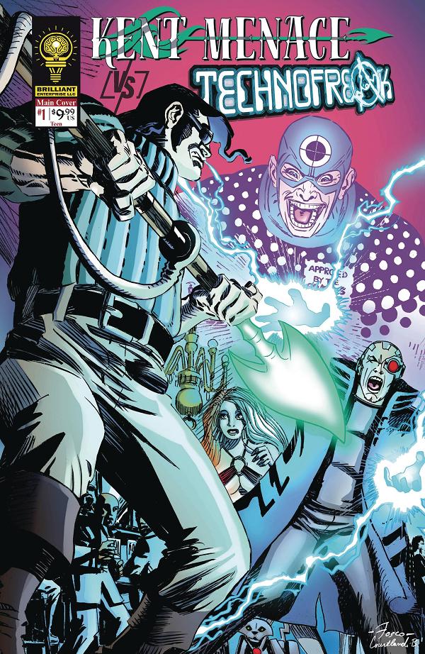 Kent Menace Vs Technofreak #1  cover