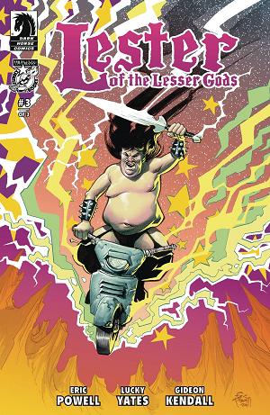 Lester Of Lesser Gods #3 CVR B POWELL cover