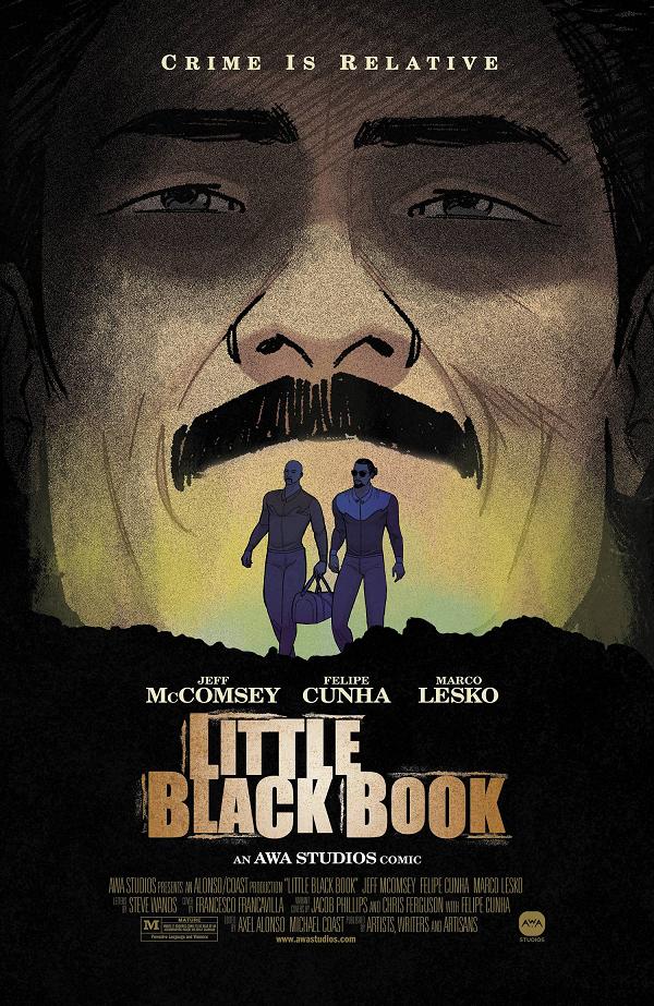Little Black Book #4 variant cover by Chris Ferguson