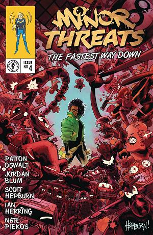 Minor Threats Fastest Way Down #4 CVR C FOIL HEPBURN cover